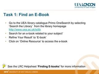 uea library catalogue|uea application catalogue.